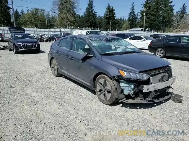 13 Photograph of a damaged car KMHC85LC4LU189530 HYUNDAI IONIQ 2020
