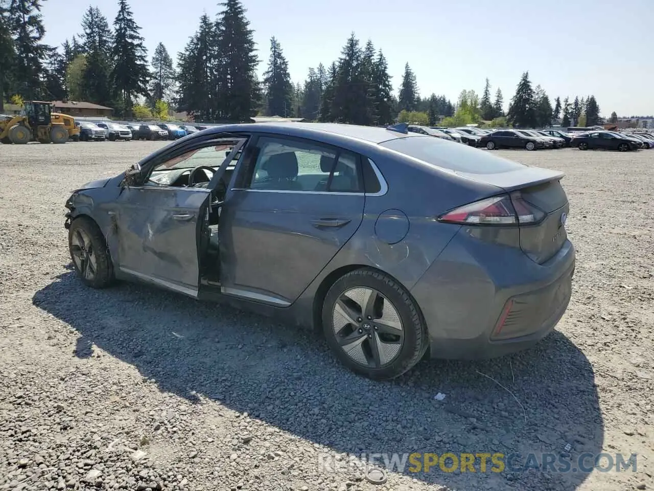 2 Photograph of a damaged car KMHC85LC4LU189530 HYUNDAI IONIQ 2020