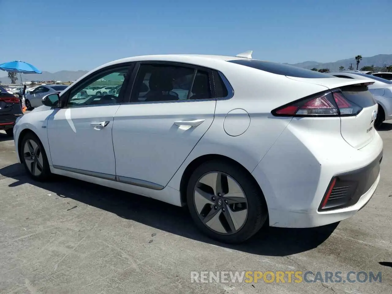 2 Photograph of a damaged car KMHC85LC6LU194647 HYUNDAI IONIQ 2020
