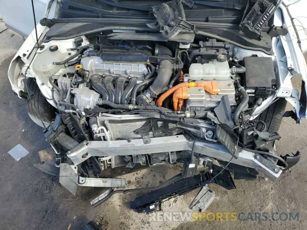 14 Photograph of a damaged car KMHC85LC8LU226305 HYUNDAI IONIQ 2020