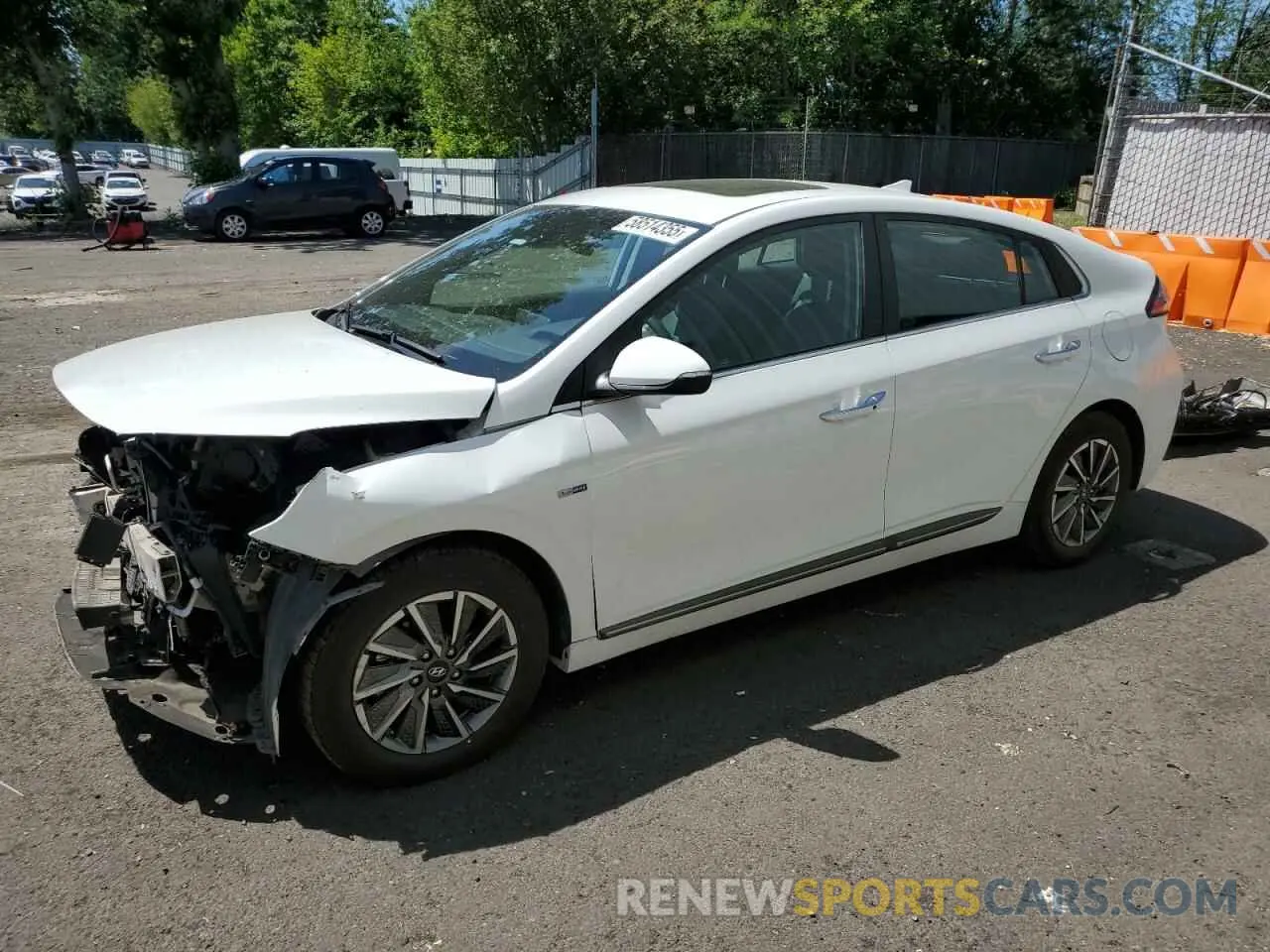 1 Photograph of a damaged car KMHC85LJ4LU061044 HYUNDAI IONIQ 2020