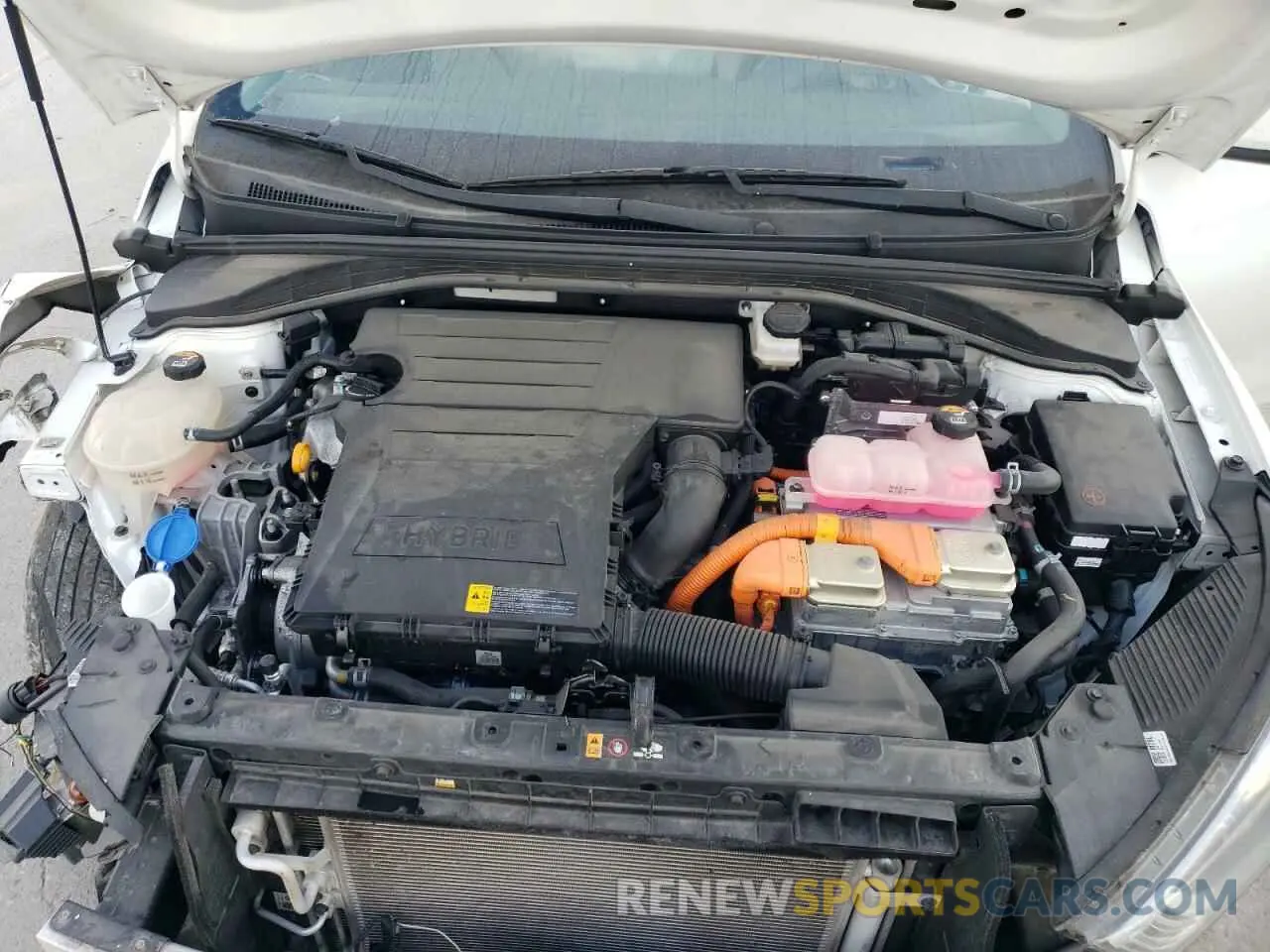 11 Photograph of a damaged car KMHC65LC0MU246569 HYUNDAI IONIQ 2021