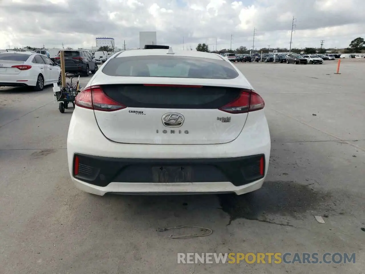 6 Photograph of a damaged car KMHC65LC0MU246569 HYUNDAI IONIQ 2021