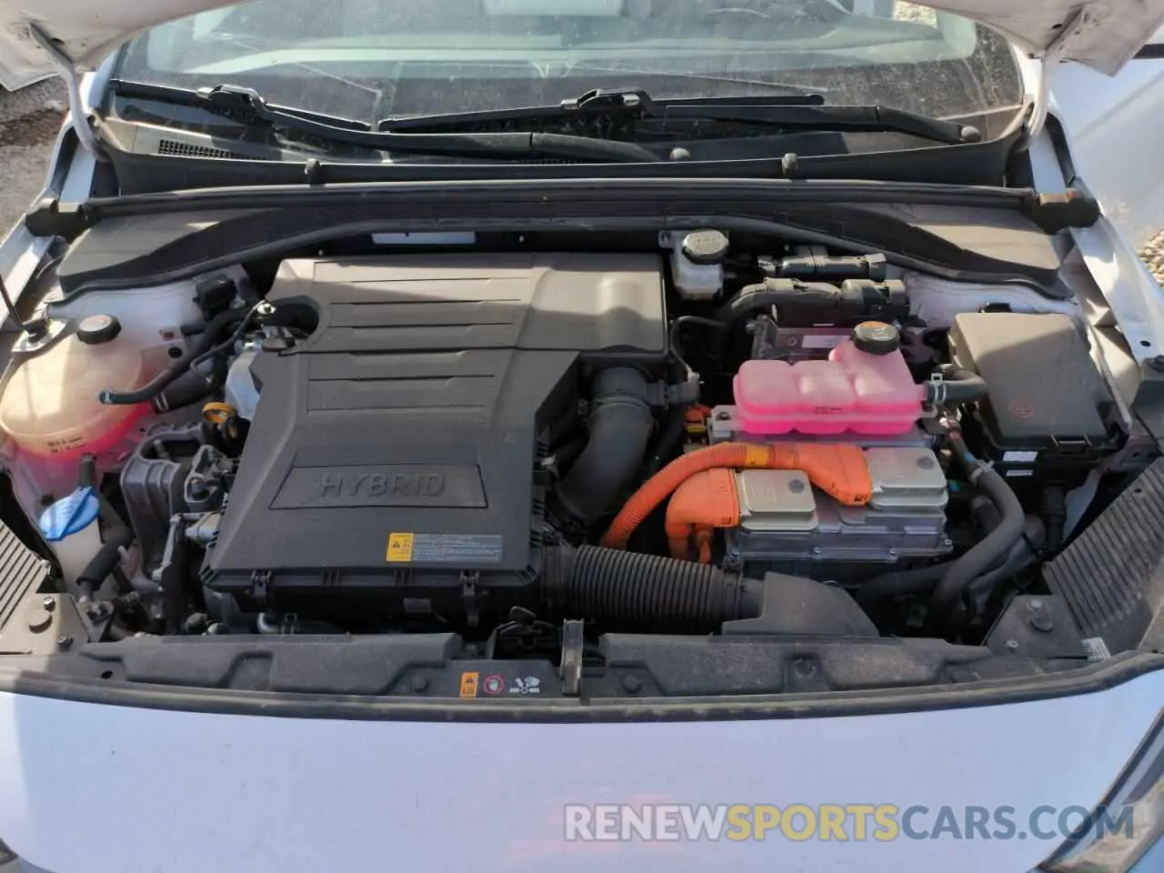 12 Photograph of a damaged car KMHC65LC2MU245441 HYUNDAI IONIQ 2021