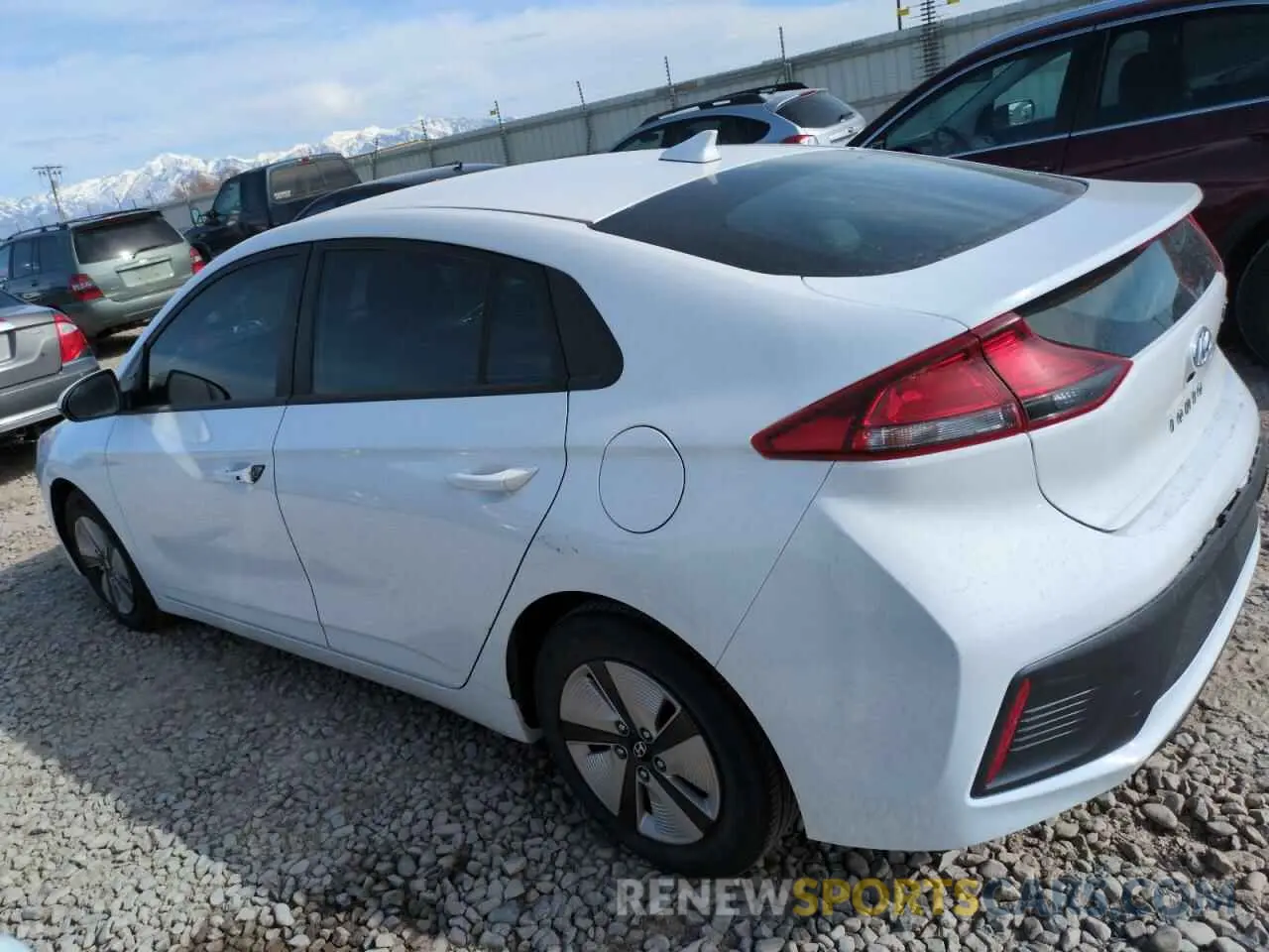 2 Photograph of a damaged car KMHC65LC2MU245441 HYUNDAI IONIQ 2021