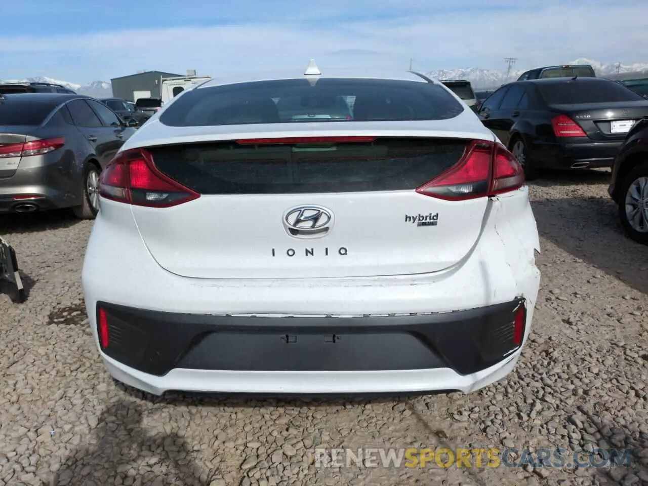 6 Photograph of a damaged car KMHC65LC2MU245441 HYUNDAI IONIQ 2021