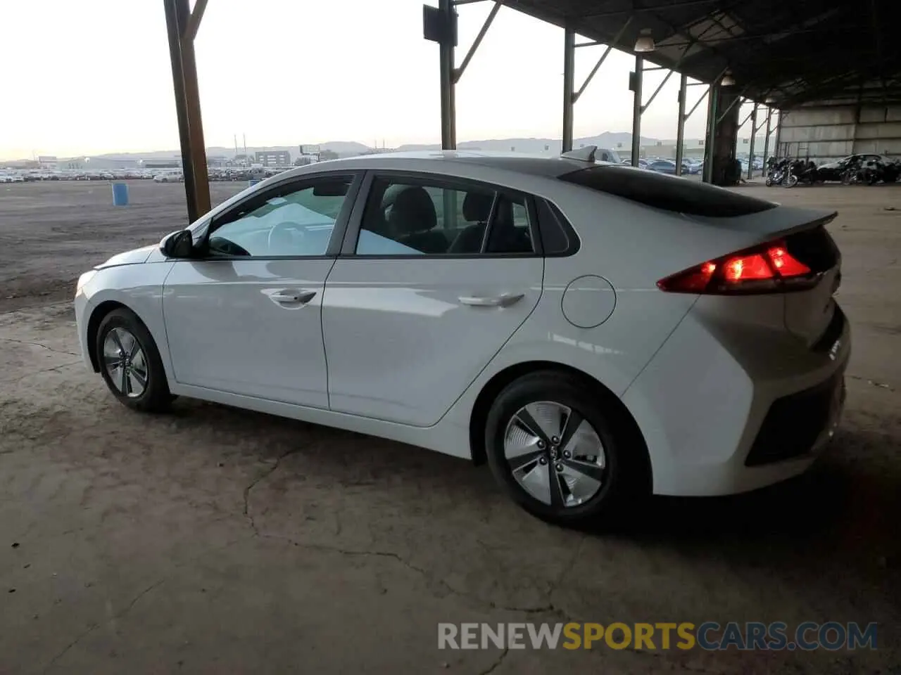 2 Photograph of a damaged car KMHC65LC2MU254902 HYUNDAI IONIQ 2021