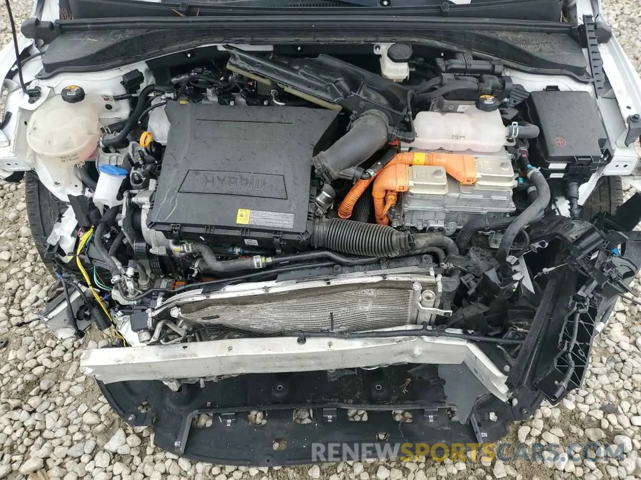 13 Photograph of a damaged car KMHC65LC4MU246221 HYUNDAI IONIQ 2021