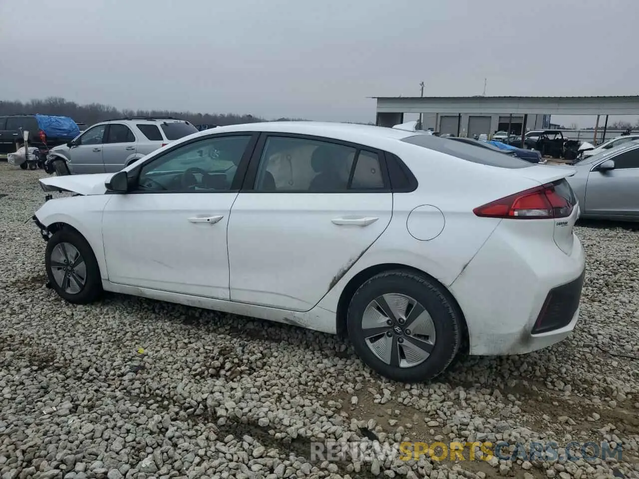 2 Photograph of a damaged car KMHC65LC4MU246221 HYUNDAI IONIQ 2021