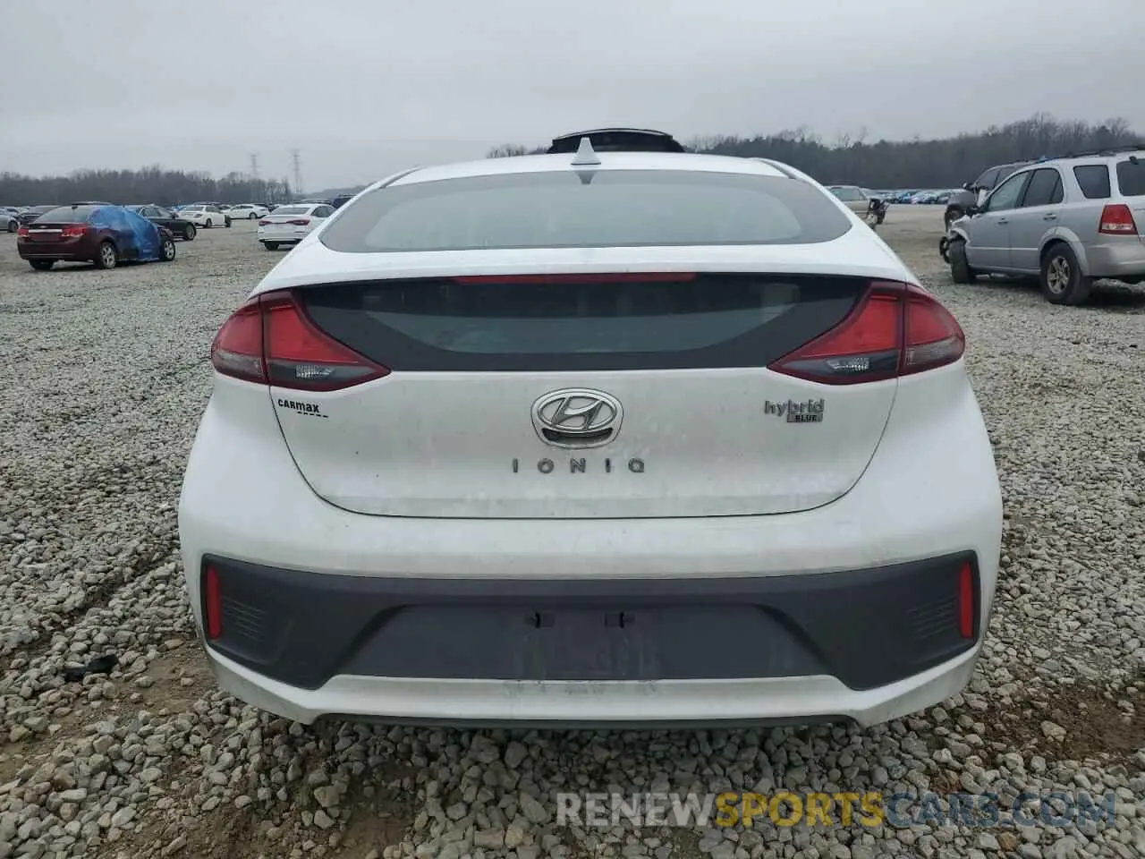 6 Photograph of a damaged car KMHC65LC4MU246221 HYUNDAI IONIQ 2021