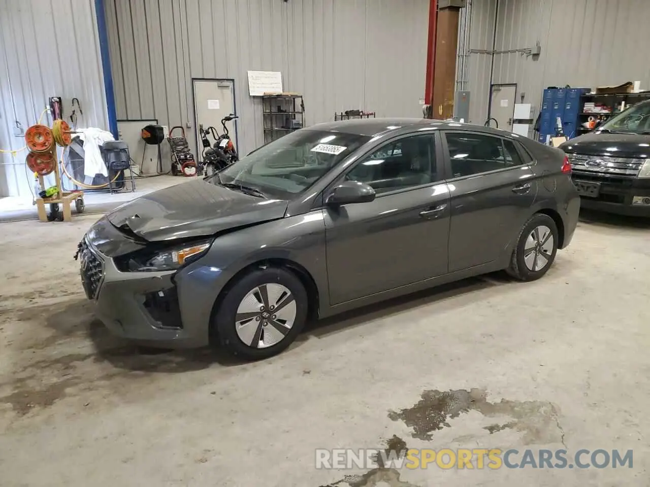 1 Photograph of a damaged car KMHC65LC6MU251663 HYUNDAI IONIQ 2021