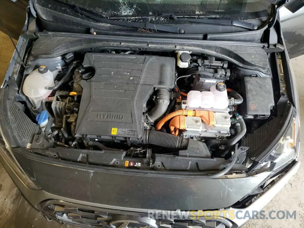 11 Photograph of a damaged car KMHC65LC6MU251663 HYUNDAI IONIQ 2021