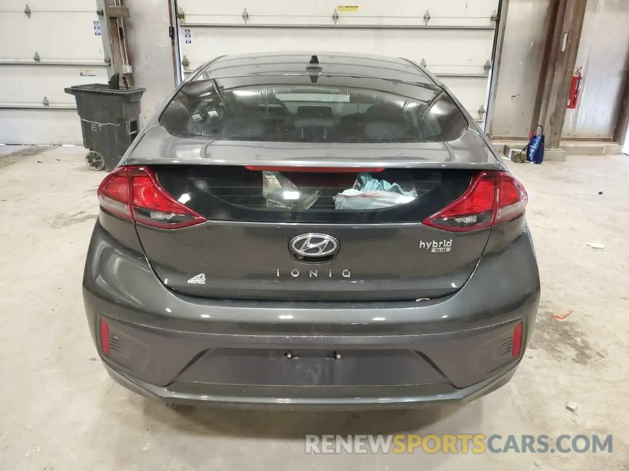 6 Photograph of a damaged car KMHC65LC6MU251663 HYUNDAI IONIQ 2021