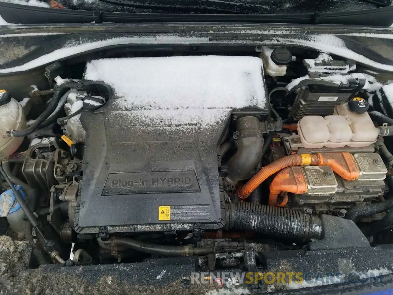 11 Photograph of a damaged car KMHC65LD4MU257244 HYUNDAI IONIQ 2021