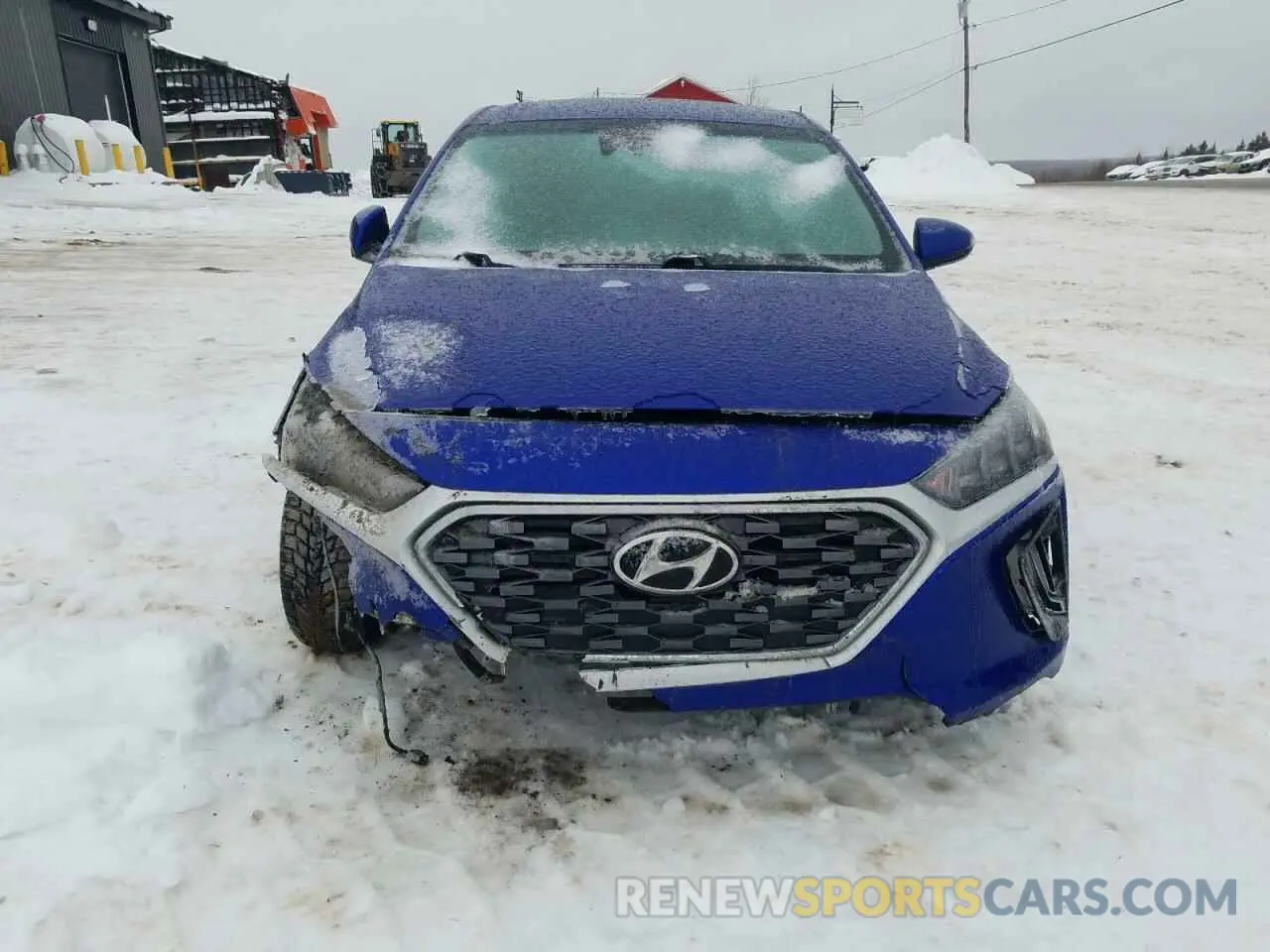 5 Photograph of a damaged car KMHC65LD4MU257244 HYUNDAI IONIQ 2021