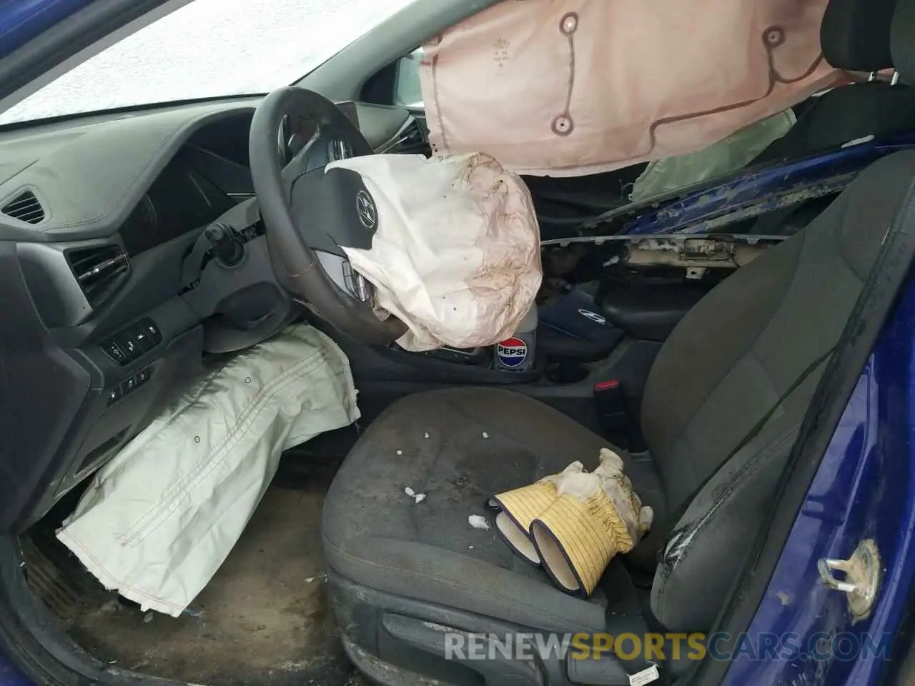 7 Photograph of a damaged car KMHC65LD4MU257244 HYUNDAI IONIQ 2021