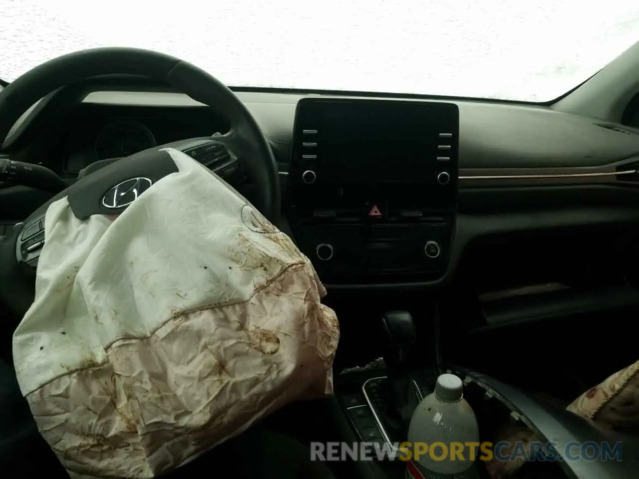 8 Photograph of a damaged car KMHC65LD4MU257244 HYUNDAI IONIQ 2021