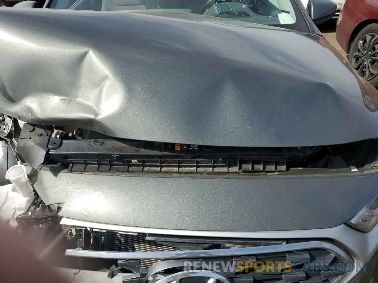 11 Photograph of a damaged car KMHC75LC0MU244902 HYUNDAI IONIQ 2021