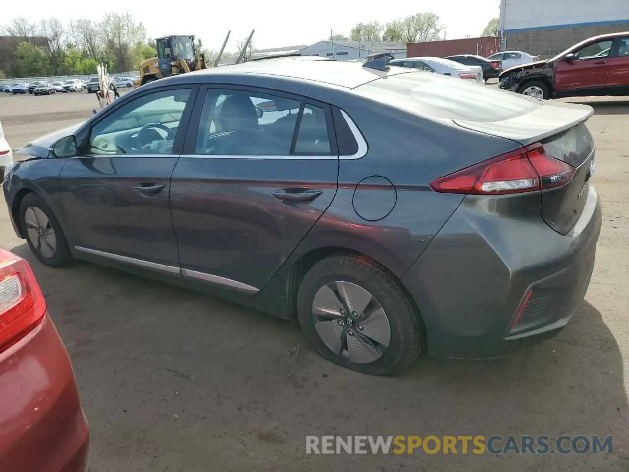 2 Photograph of a damaged car KMHC75LC0MU244902 HYUNDAI IONIQ 2021