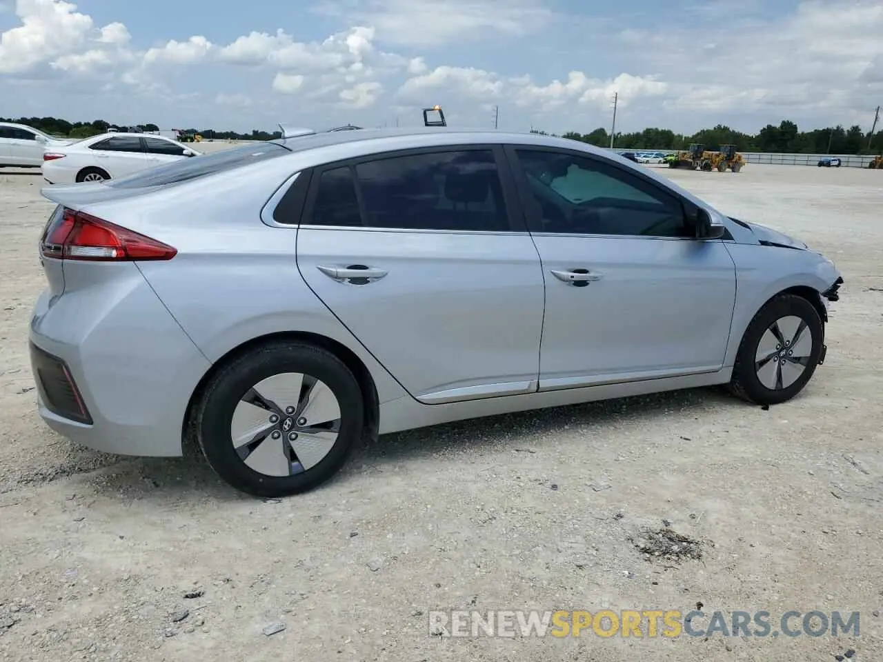 3 Photograph of a damaged car KMHC75LC3MU255909 HYUNDAI IONIQ 2021