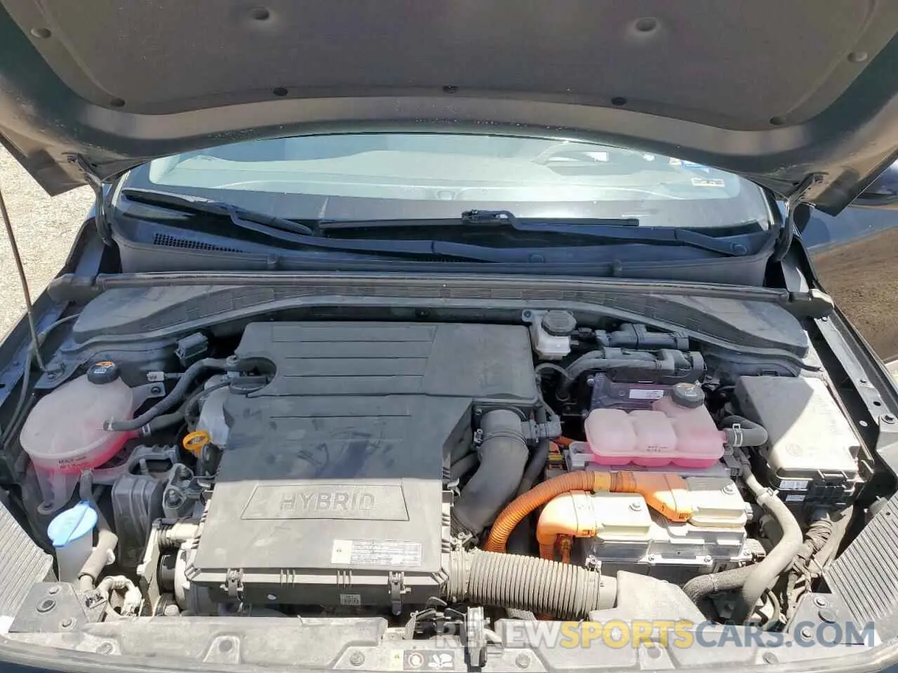 11 Photograph of a damaged car KMHC75LC4MU261699 HYUNDAI IONIQ 2021