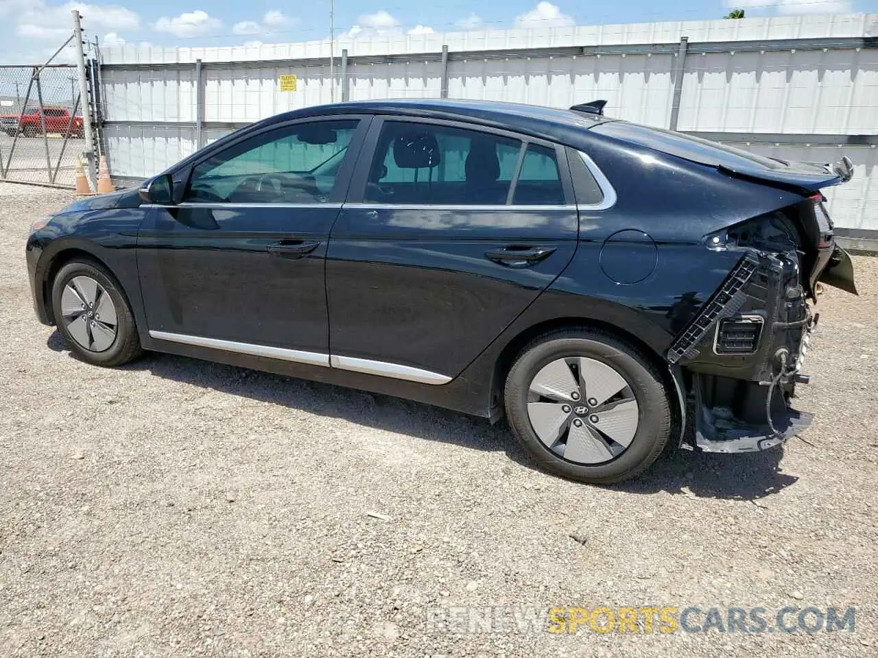 2 Photograph of a damaged car KMHC75LC4MU261699 HYUNDAI IONIQ 2021