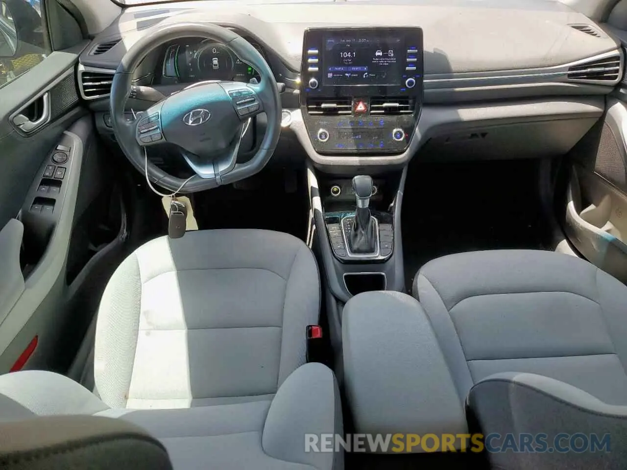 8 Photograph of a damaged car KMHC75LC4MU261699 HYUNDAI IONIQ 2021