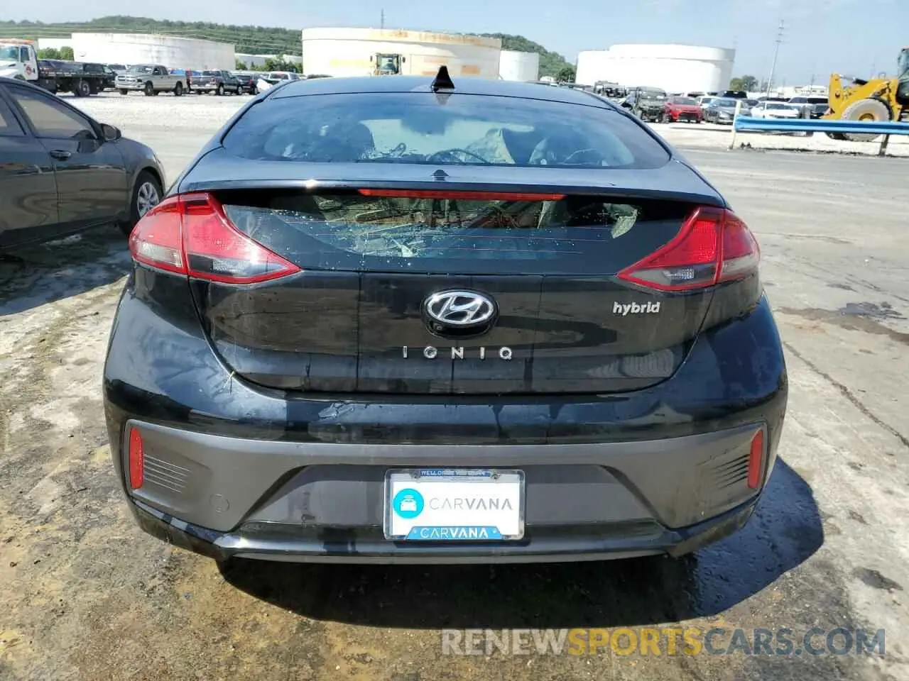 6 Photograph of a damaged car KMHC75LC6MU260523 HYUNDAI IONIQ 2021