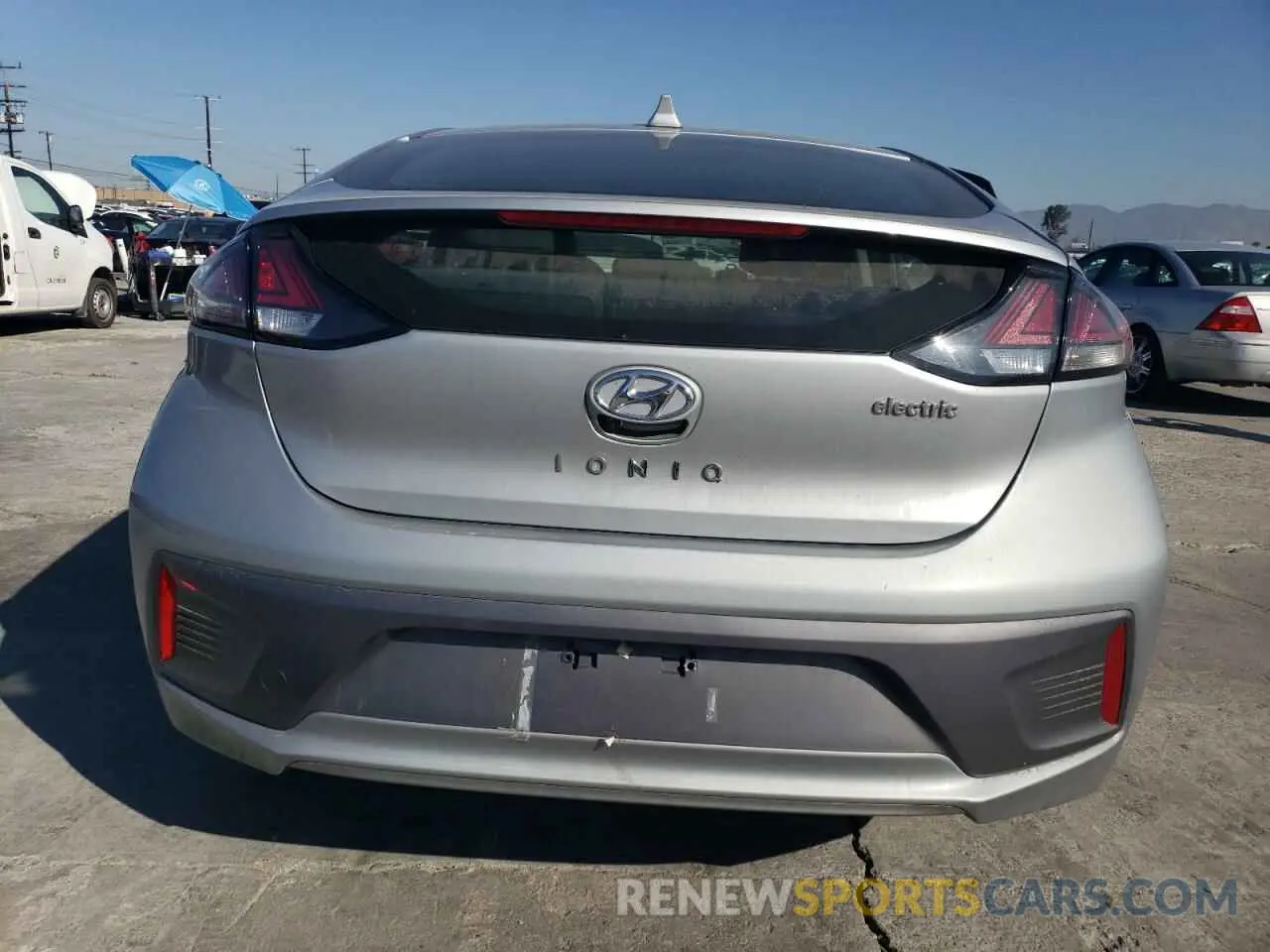 6 Photograph of a damaged car KMHC75LJ5MU081761 HYUNDAI IONIQ 2021