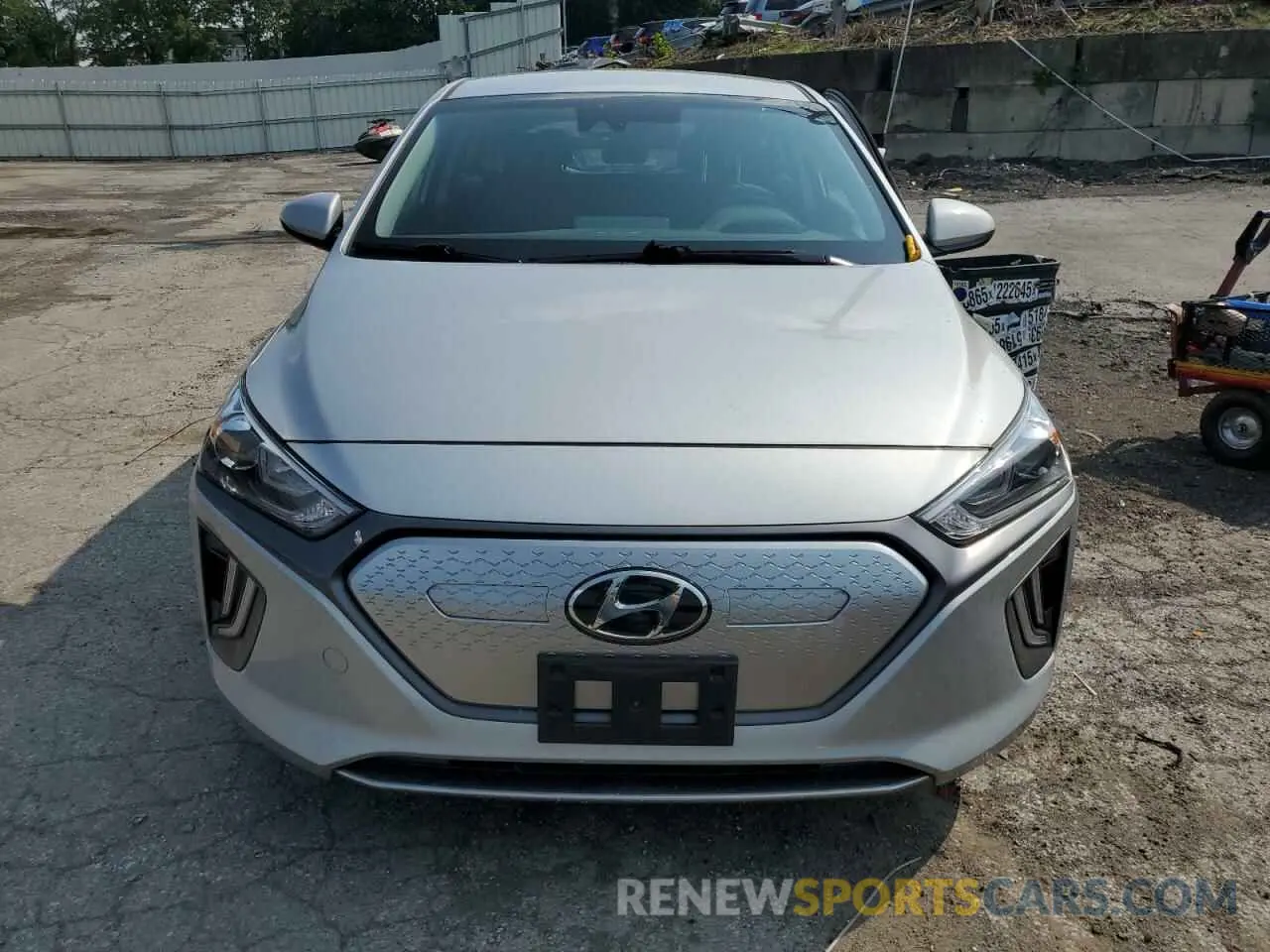 5 Photograph of a damaged car KMHC75LJ9MU077177 HYUNDAI IONIQ 2021