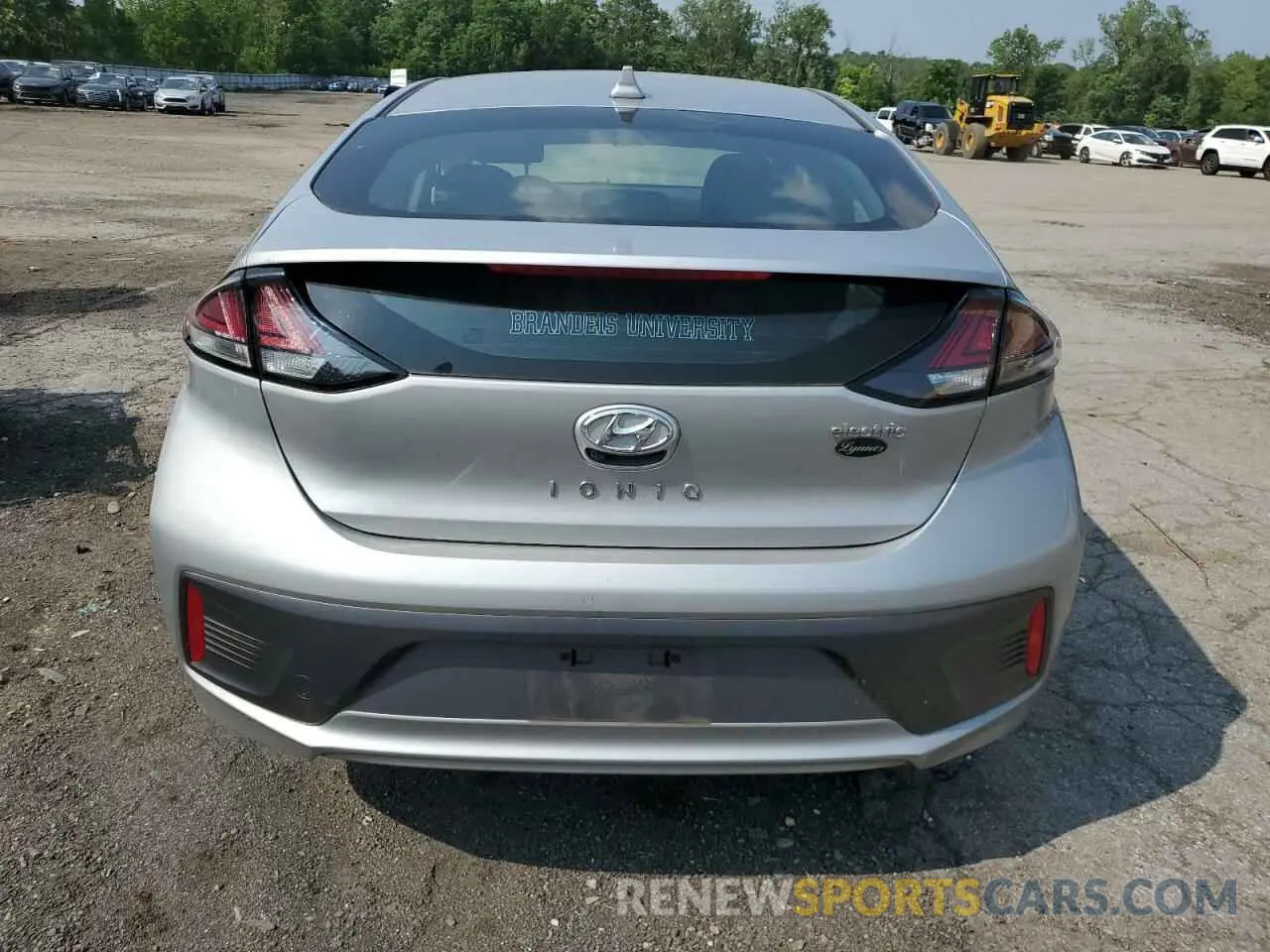 6 Photograph of a damaged car KMHC75LJ9MU077177 HYUNDAI IONIQ 2021