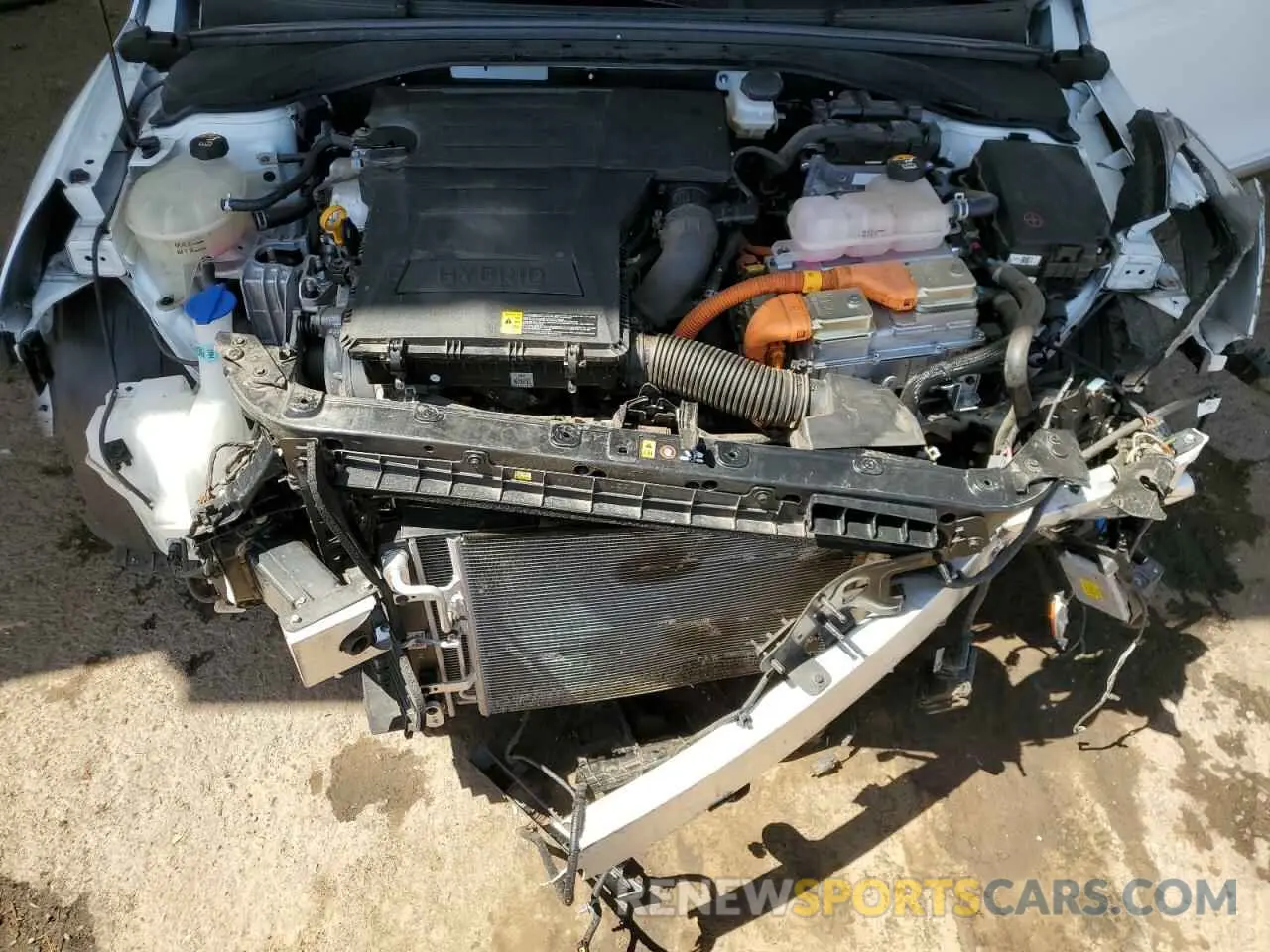 11 Photograph of a damaged car KMHC85LC1MU245148 HYUNDAI IONIQ 2021