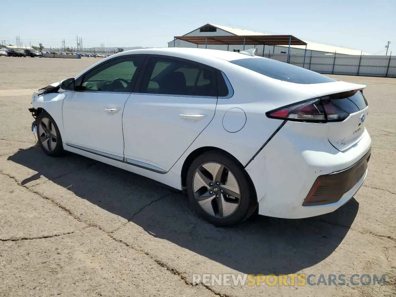 2 Photograph of a damaged car KMHC85LC1MU245148 HYUNDAI IONIQ 2021