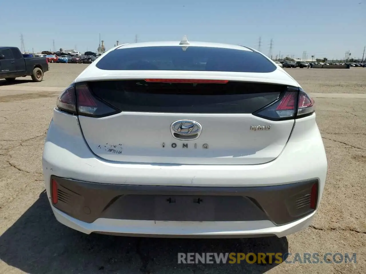 6 Photograph of a damaged car KMHC85LC1MU245148 HYUNDAI IONIQ 2021