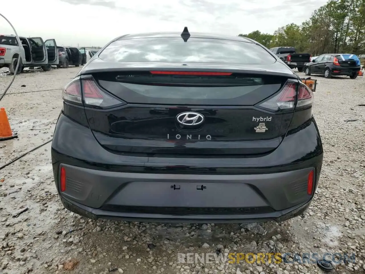 6 Photograph of a damaged car KMHC85LCXMU244953 HYUNDAI IONIQ 2021