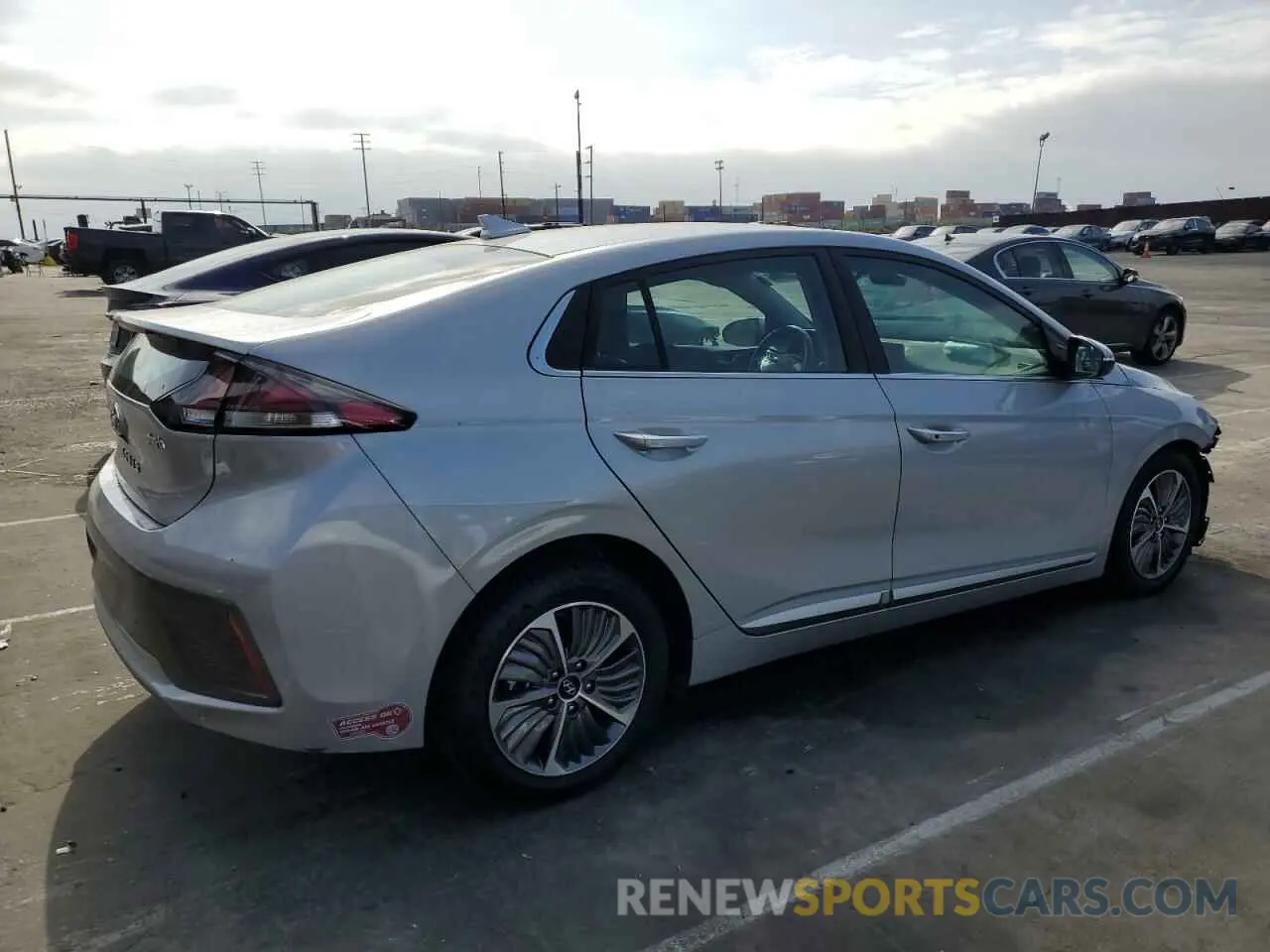 3 Photograph of a damaged car KMHCX5LD0MU250269 HYUNDAI IONIQ 2021
