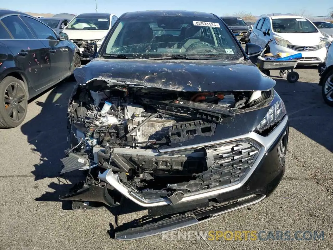 5 Photograph of a damaged car KMHCX5LD3MU259418 HYUNDAI IONIQ 2021