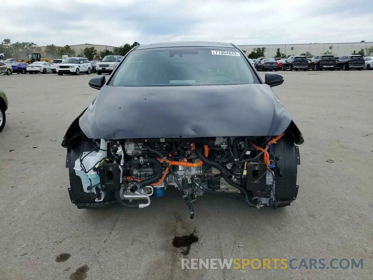 5 Photograph of a damaged car KMHCX5LD8MU247913 HYUNDAI IONIQ 2021