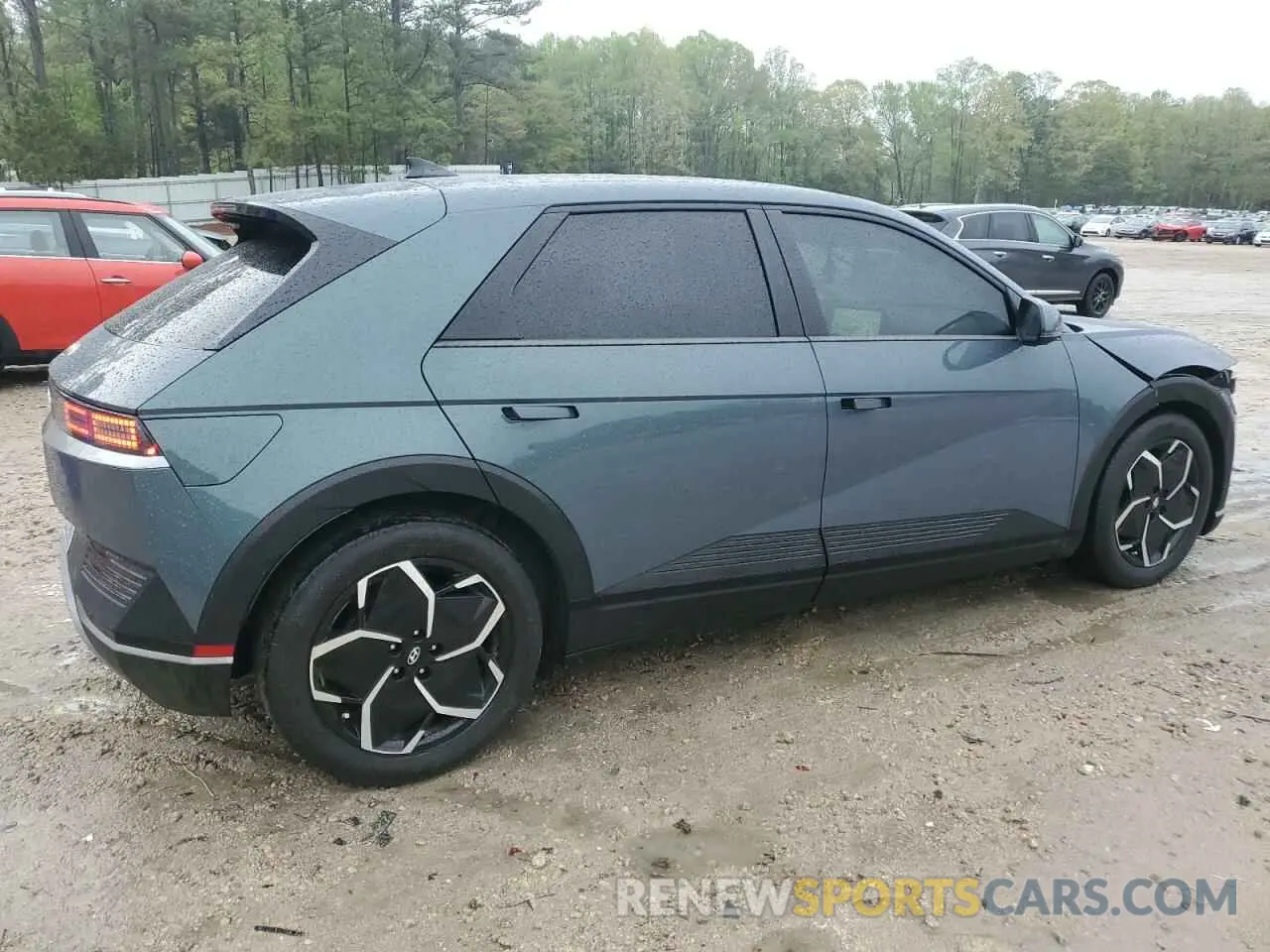 3 Photograph of a damaged car KM8KM4AE0NU056451 HYUNDAI IONIQ 2022