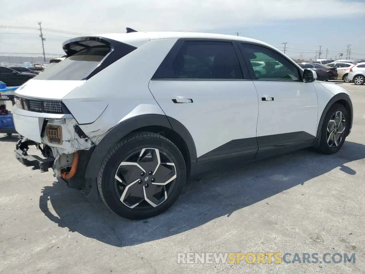 3 Photograph of a damaged car KM8KM4AE4NU090599 HYUNDAI IONIQ 2022