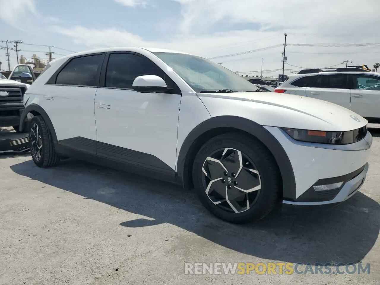 4 Photograph of a damaged car KM8KM4AE4NU090599 HYUNDAI IONIQ 2022