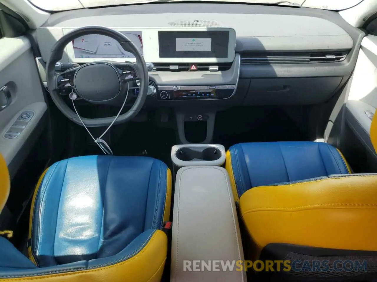 8 Photograph of a damaged car KM8KM4AE4NU090599 HYUNDAI IONIQ 2022