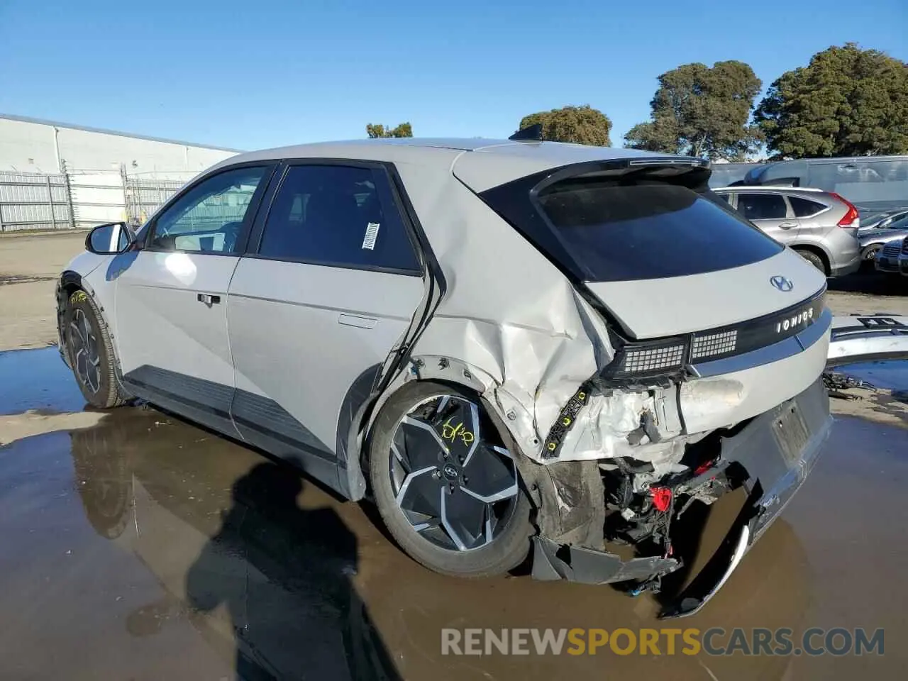 2 Photograph of a damaged car KM8KM4AE4NU090778 HYUNDAI IONIQ 2022
