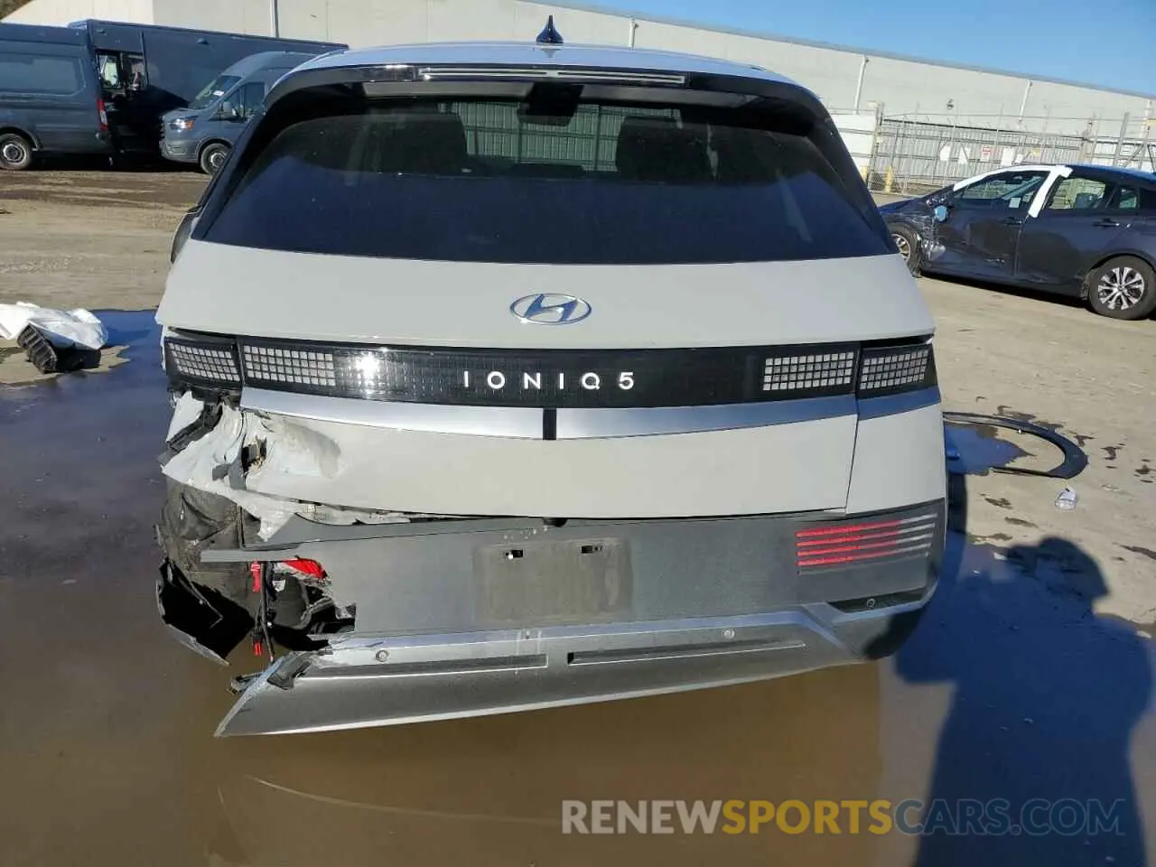 6 Photograph of a damaged car KM8KM4AE4NU090778 HYUNDAI IONIQ 2022