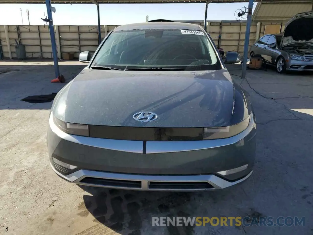 5 Photograph of a damaged car KM8KM4AE9NU065861 HYUNDAI IONIQ 2022