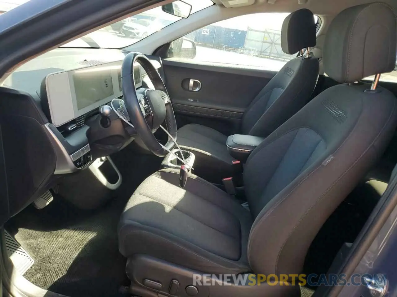 7 Photograph of a damaged car KM8KM4AE9NU065861 HYUNDAI IONIQ 2022