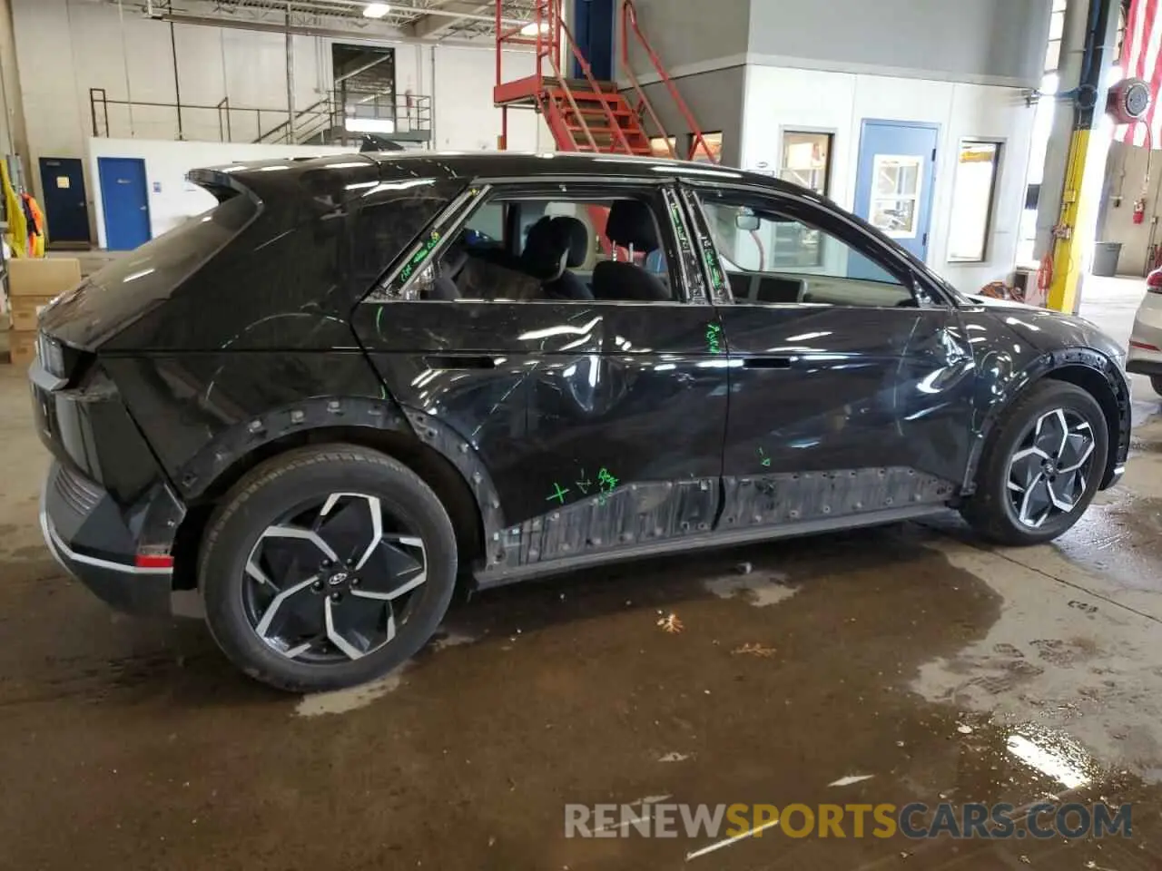 3 Photograph of a damaged car KM8KMDAF2NU053186 HYUNDAI IONIQ 2022