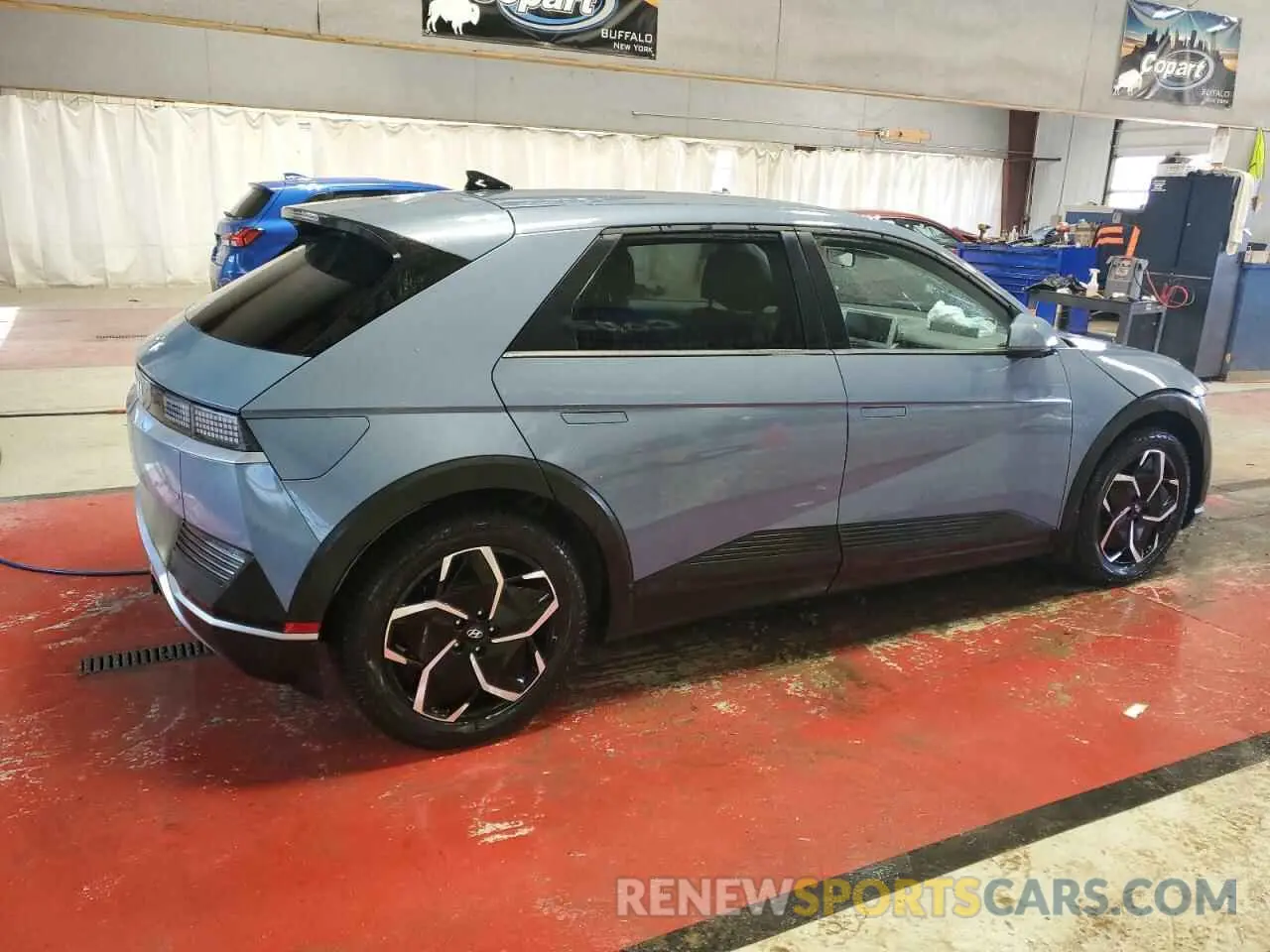 3 Photograph of a damaged car KM8KMDAF2NU084566 HYUNDAI IONIQ 2022