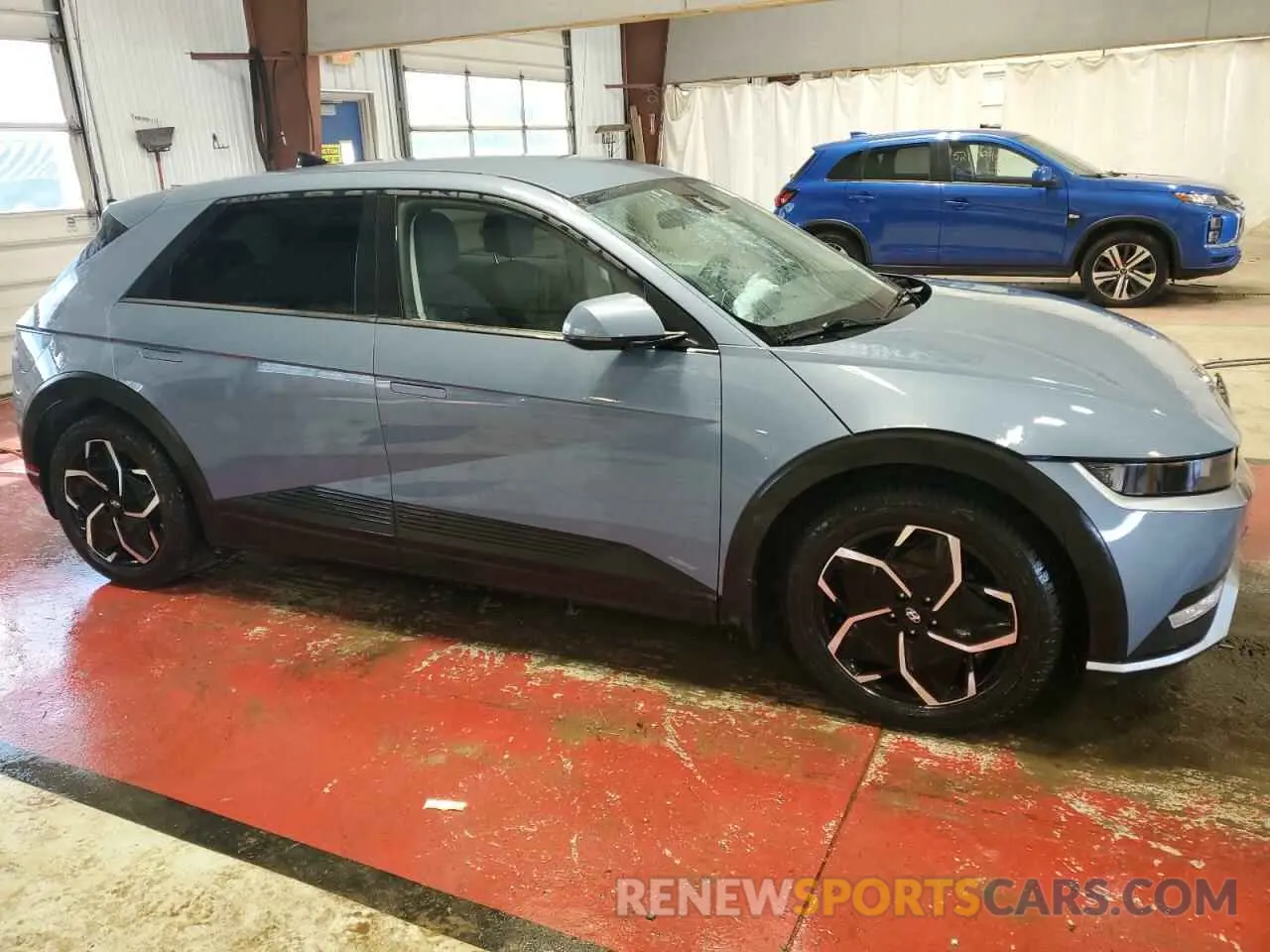 4 Photograph of a damaged car KM8KMDAF2NU084566 HYUNDAI IONIQ 2022