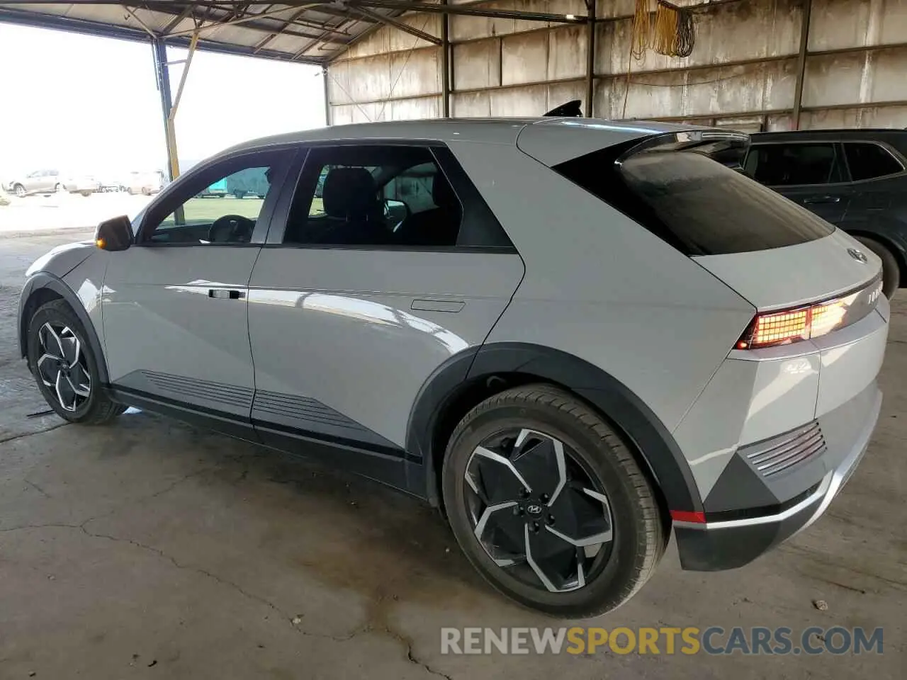 2 Photograph of a damaged car KM8KMDAF7NU083669 HYUNDAI IONIQ 2022